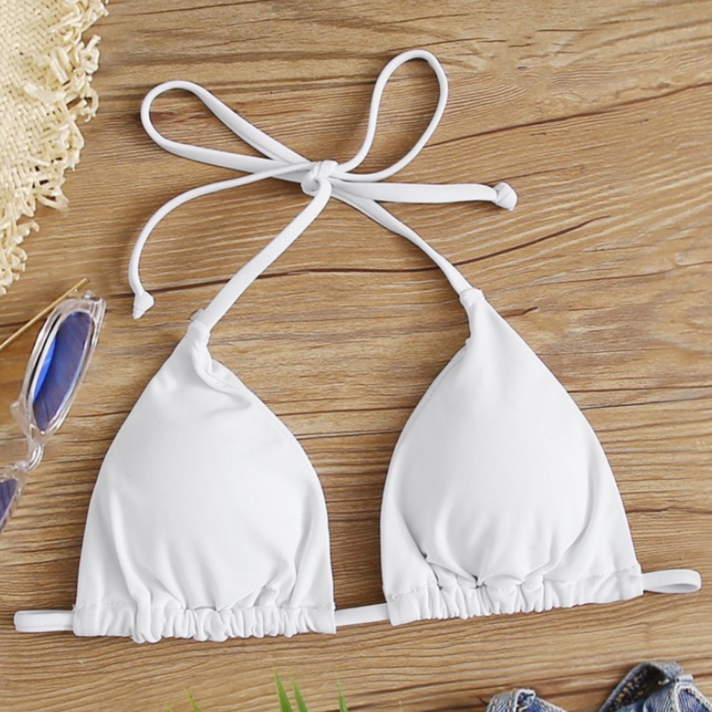 White Bikini Top